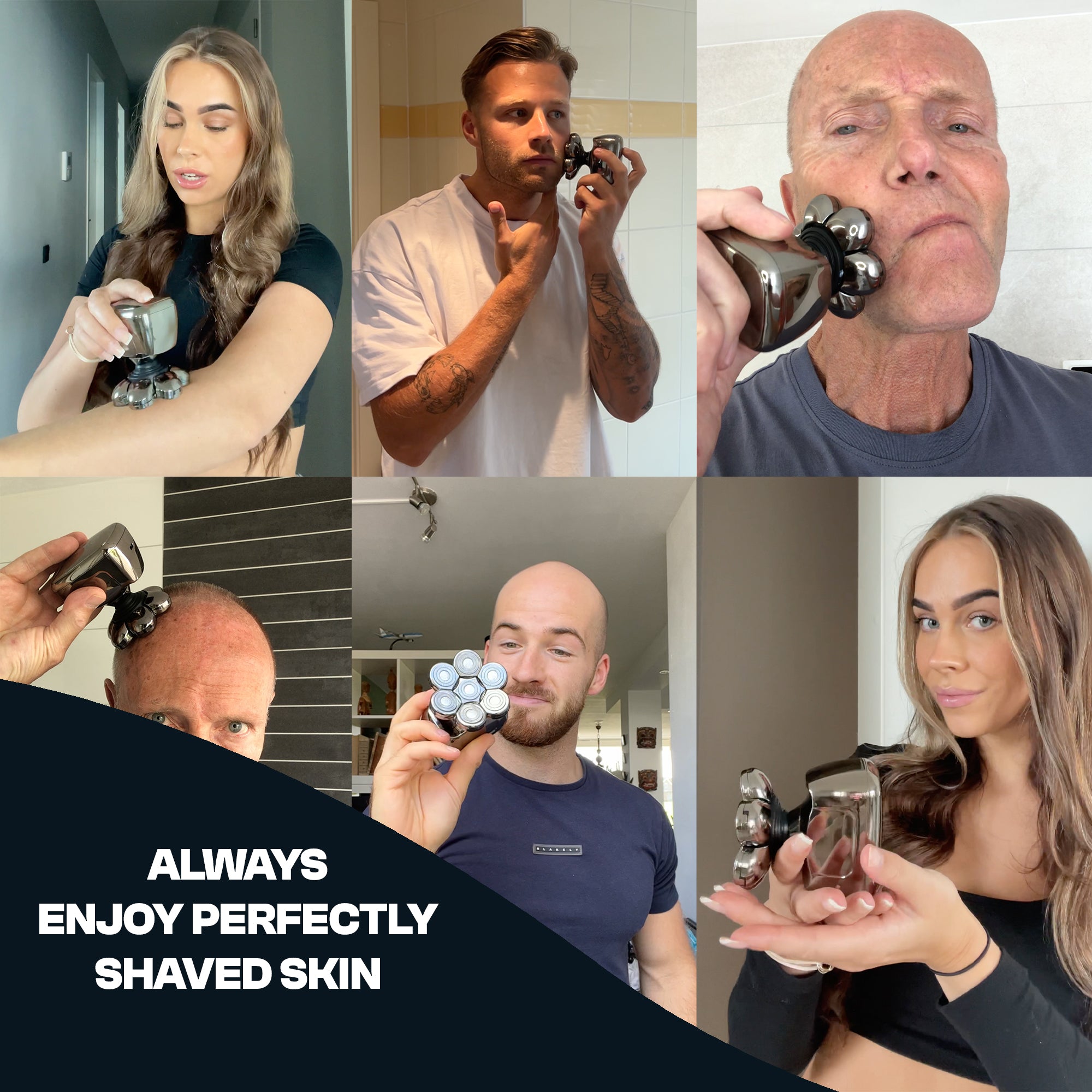 6 IN 1 SHAVER MEN